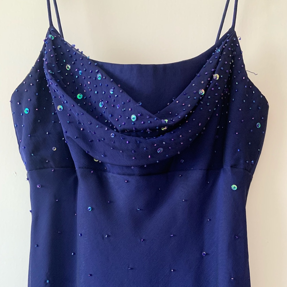 Blue dress vintage